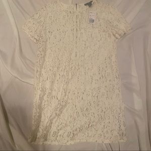 NWT F21 Cream Lace Dress size large